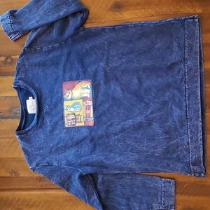 Vintage Michael Leu Cat Art Shirt